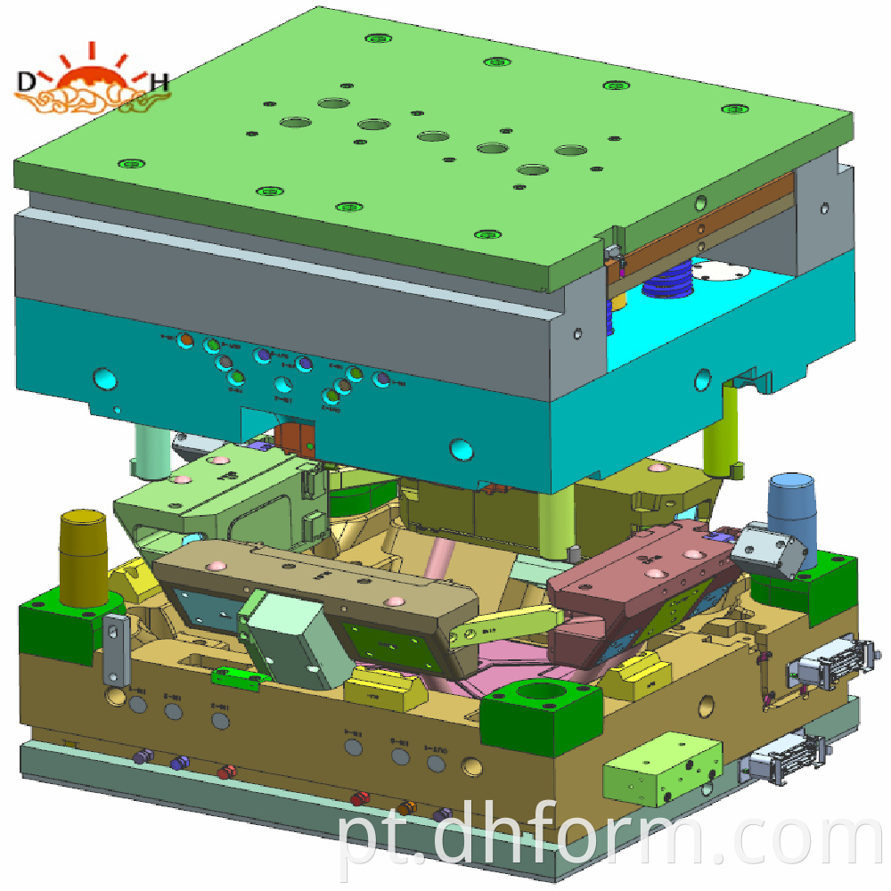 Optical palstic injection mould